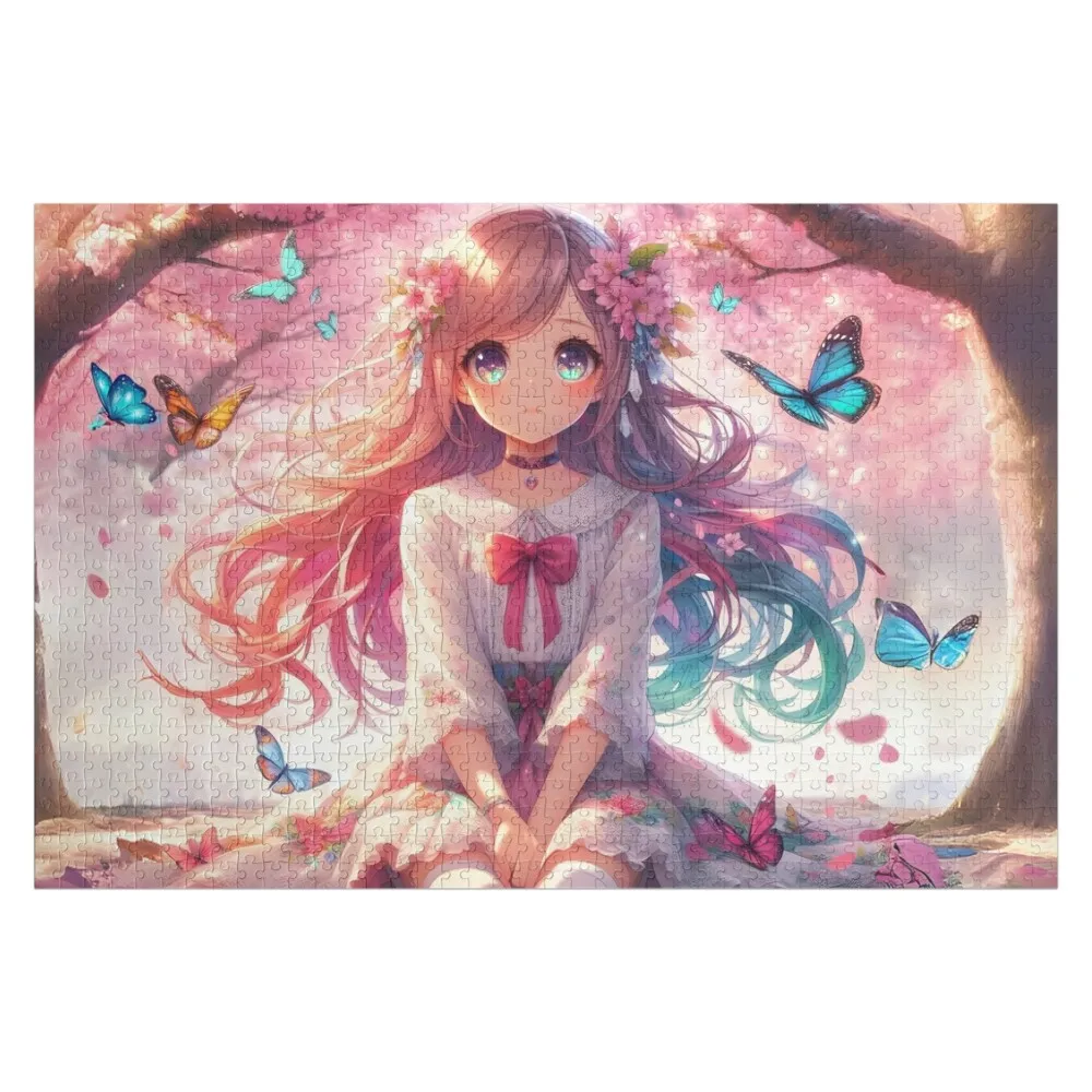 

Anime lovers Jigsaw Puzzle Custom Kids Toy Personalize Baby Wooden Baby Toy Puzzle