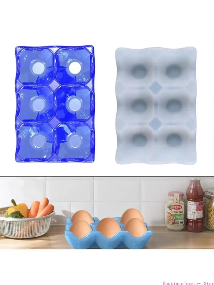 E1PE DIY Crystal Epoxy Mold for Creative Storage Decoration Silicone Mol