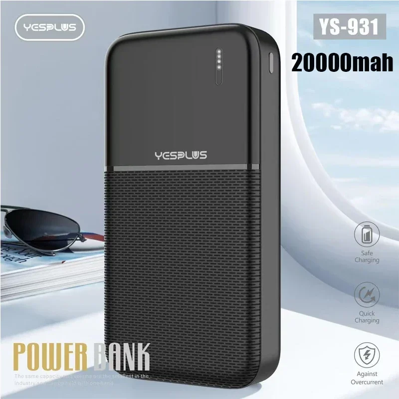 20000mAh Real Capacity High Quality External Battery Power Bank PD 20W Dual USB TypeC Portable Charger Power Bank for Xiaomi