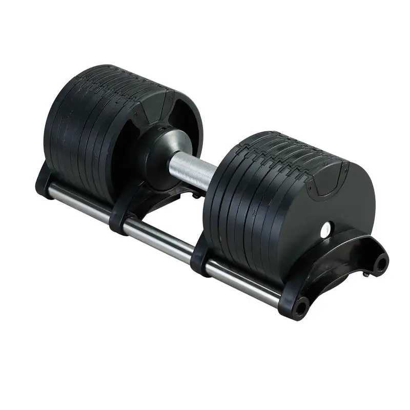 Hot Sale 20KG Adjustable Full Steel Lightweight Durable Paint-baked Fitness Dumbbells Home Barbell Set for Unisex Arm Workout