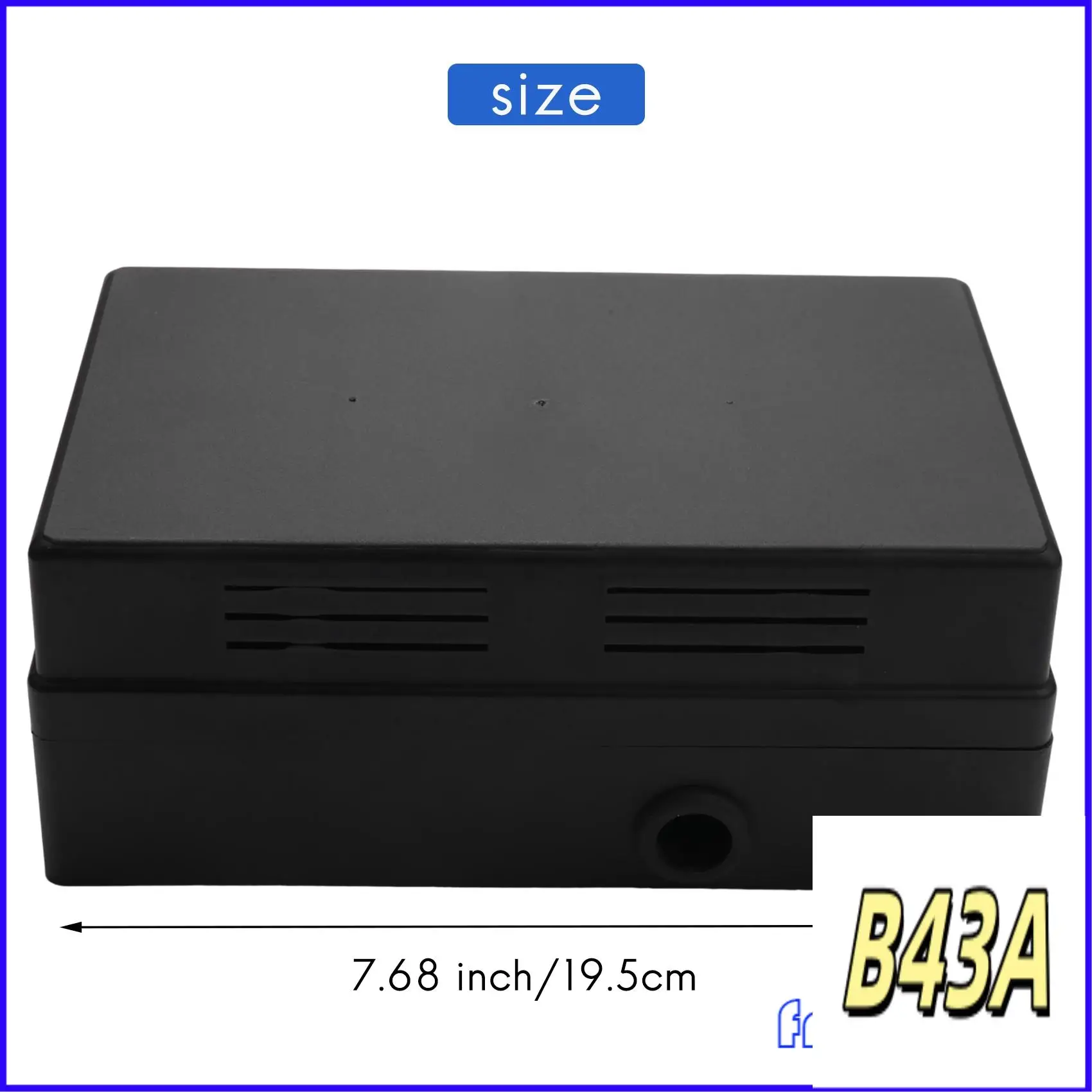 Sp-Car Relay Socket Black Box 18-Wege-Flachsicherungshalter für Automotive Marine