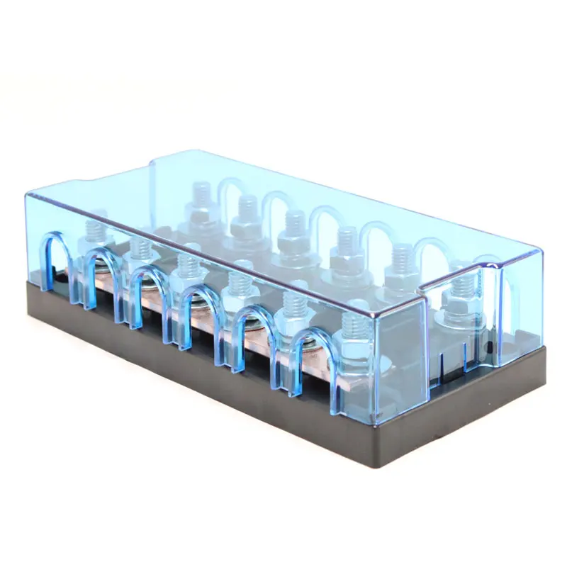 Anschraubbare Sicherungshalterungen 6-Wege-Sicherungskasten 48V 100A ANM MEGA Inline-Sicherungshalter – Detail 5