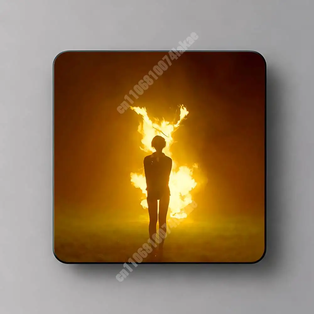 G-Gracie Abrams-S Daughter From Hell Magnetic Sticker Removable Fridge Decal for Metal Surfaces Magnet Label
