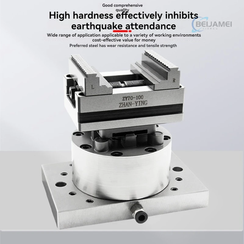 Spark Chuck Fixture, Fast Zero Positioning, High-density Pneumatic Manual Chuck, Er 3R Male Clamp Seat