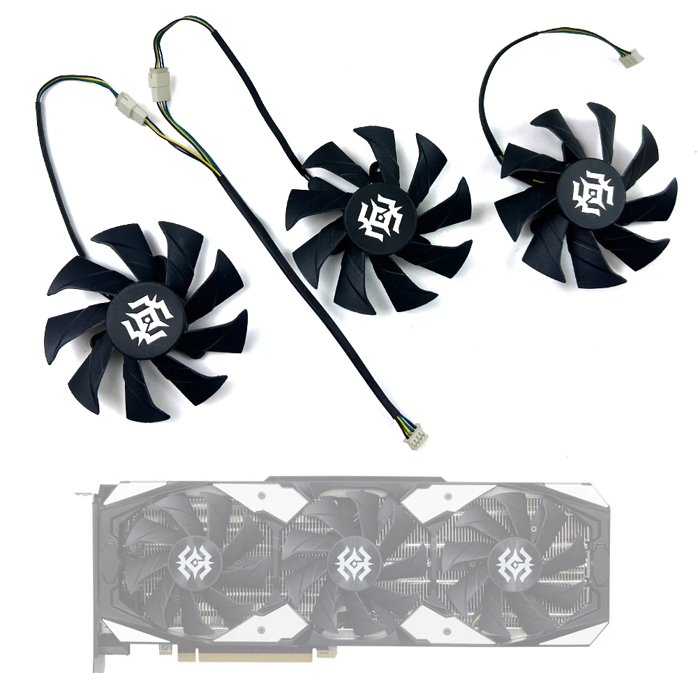 

NEW Cooling Fan 87MM 4PIN GA92S2U RTX2060 2070 SUPER GPU FAN For ZOTAC RTX 2060 2070S 2080 X-GAMING video card fans