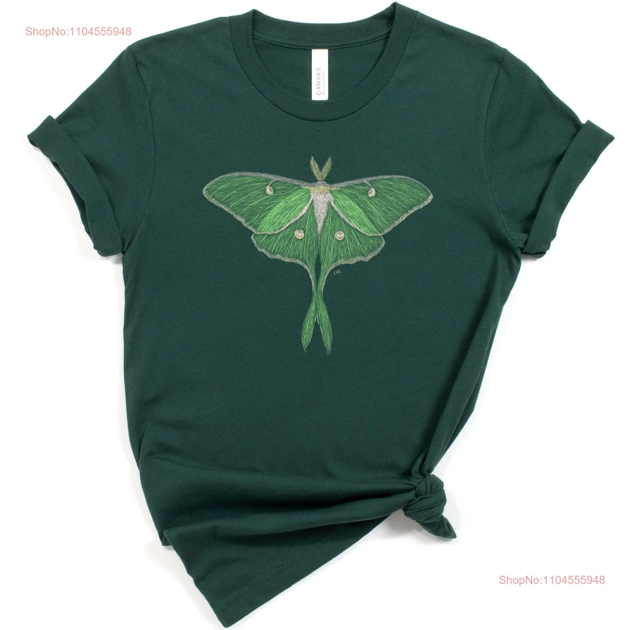 Luna Moth T Shirt M… - image