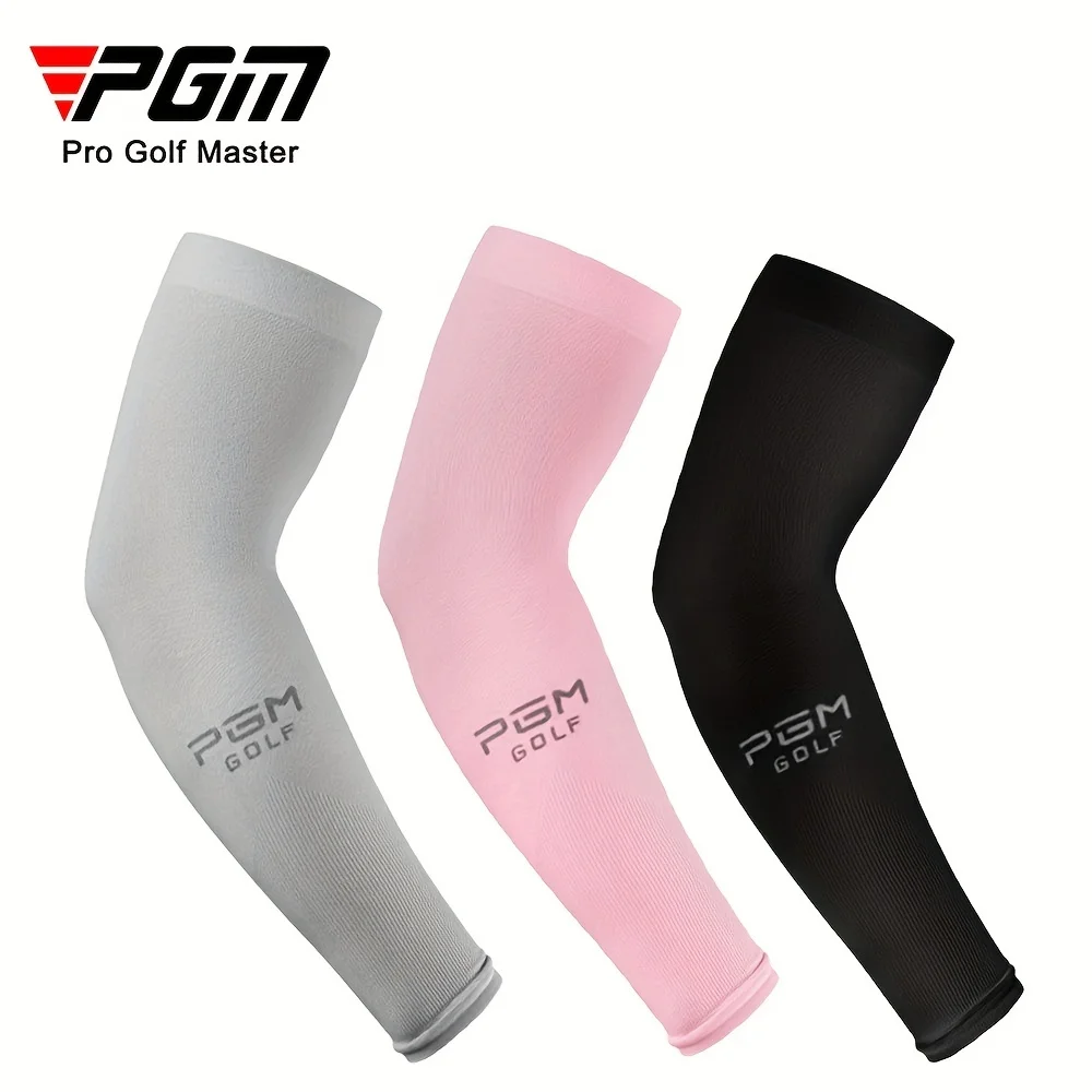 PGM xt002 Golf Sunscreen Ice Silk Sleeves for Women and Men Outdoor UV Protection High Elastic Breathable Sleeves