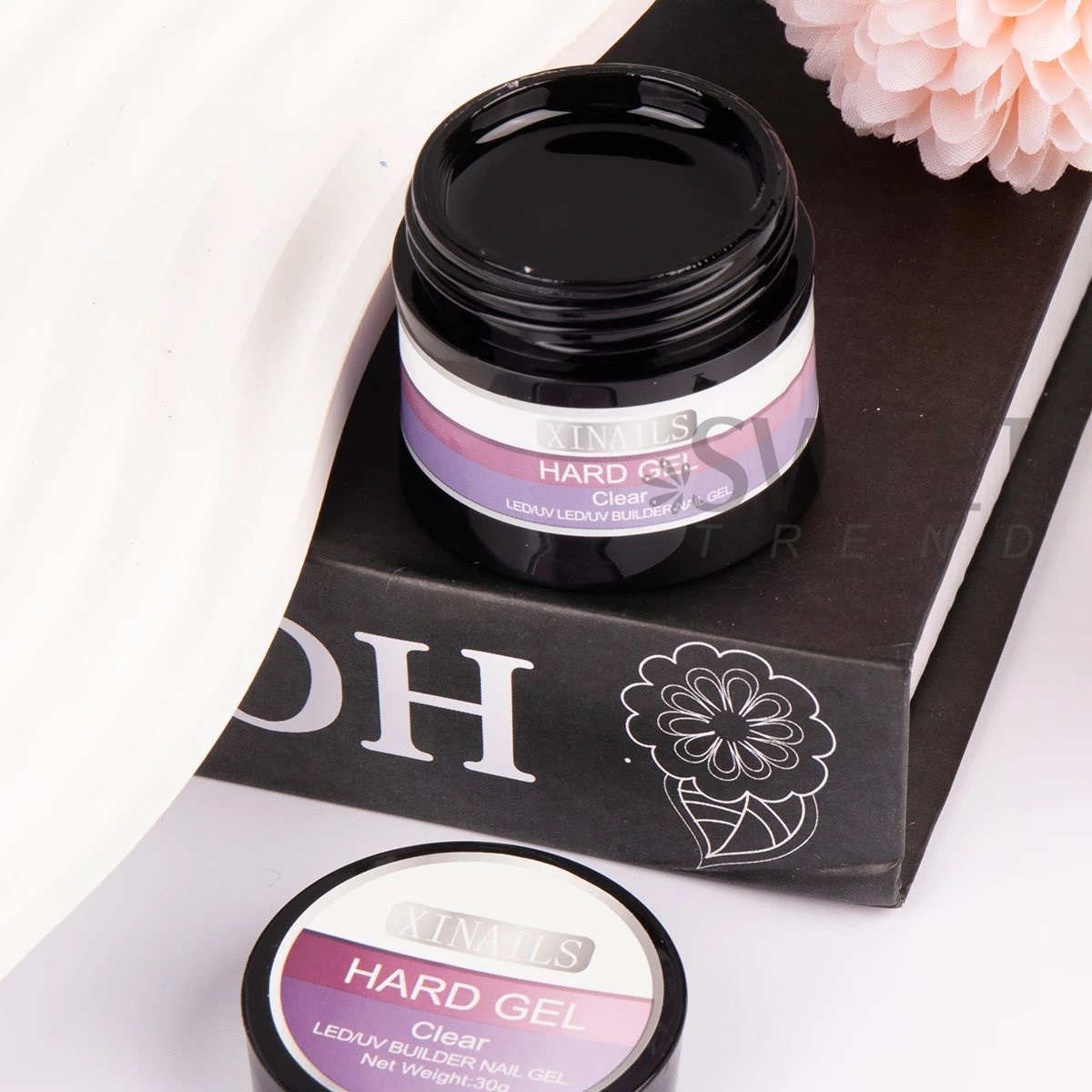 30g Estensione Rafforzamento Gel per la Costruzione delle Unghie Gelatina Trasparente Gel Duro Multifunzionale Costruzione Veloce UV Prolunga Strumenti per Manicure