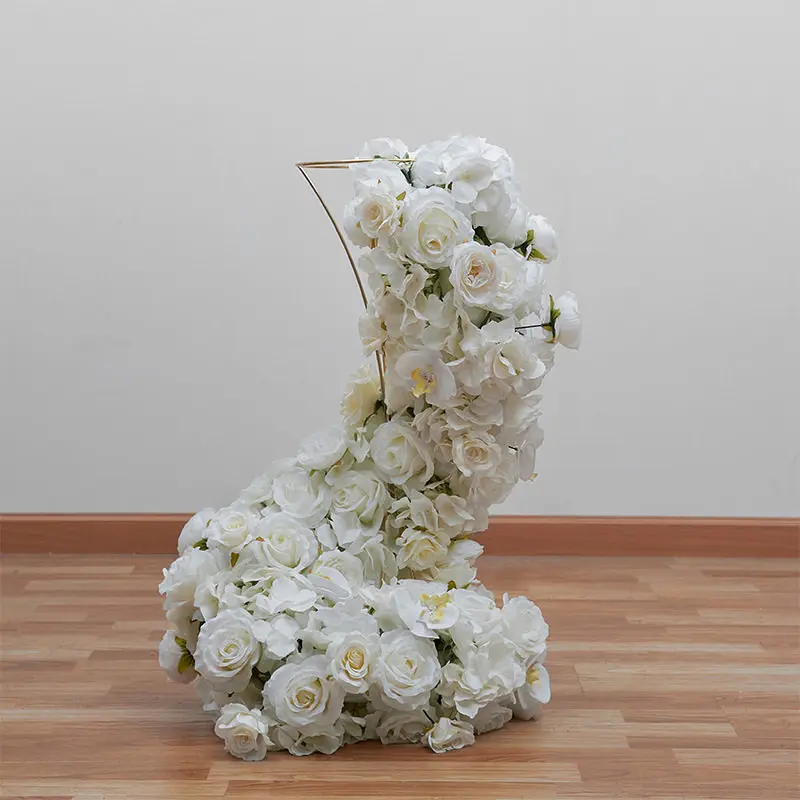 Artificial Phalaenopsis Orchids Hydrangeas Rose Flower Ball Wedding Table Center Floral Arrangements Party Stage Window Layout