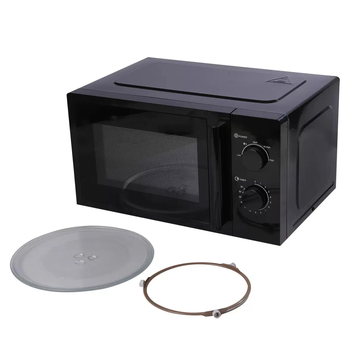 In Stock Kitchen Appliances 20L Home Fast Cooking Electric Multifunction Baking Microwave Time Function Control Microwave Oven