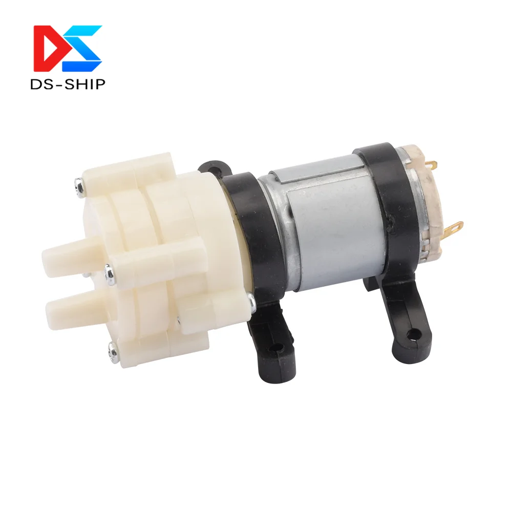 R385 Water Pump 12V Diaphragm Pump Pump 6V Small Miniature Water Pump Household Fish Tank Accessories Tea Set Water Pump