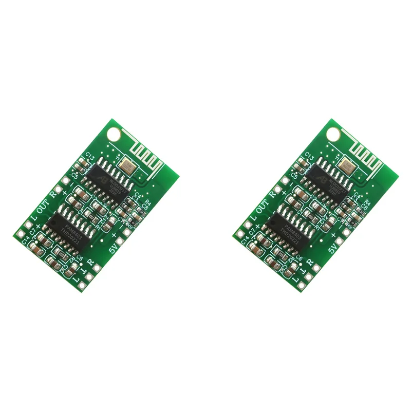 【BRILLIANT 】 2X CA-8469 5V Placa Amplificadora Bluetooth PAM8403 + CA-6928 Módulo Amplificador Bluetooth 5.0 Módulo de Áudio Bluetooth