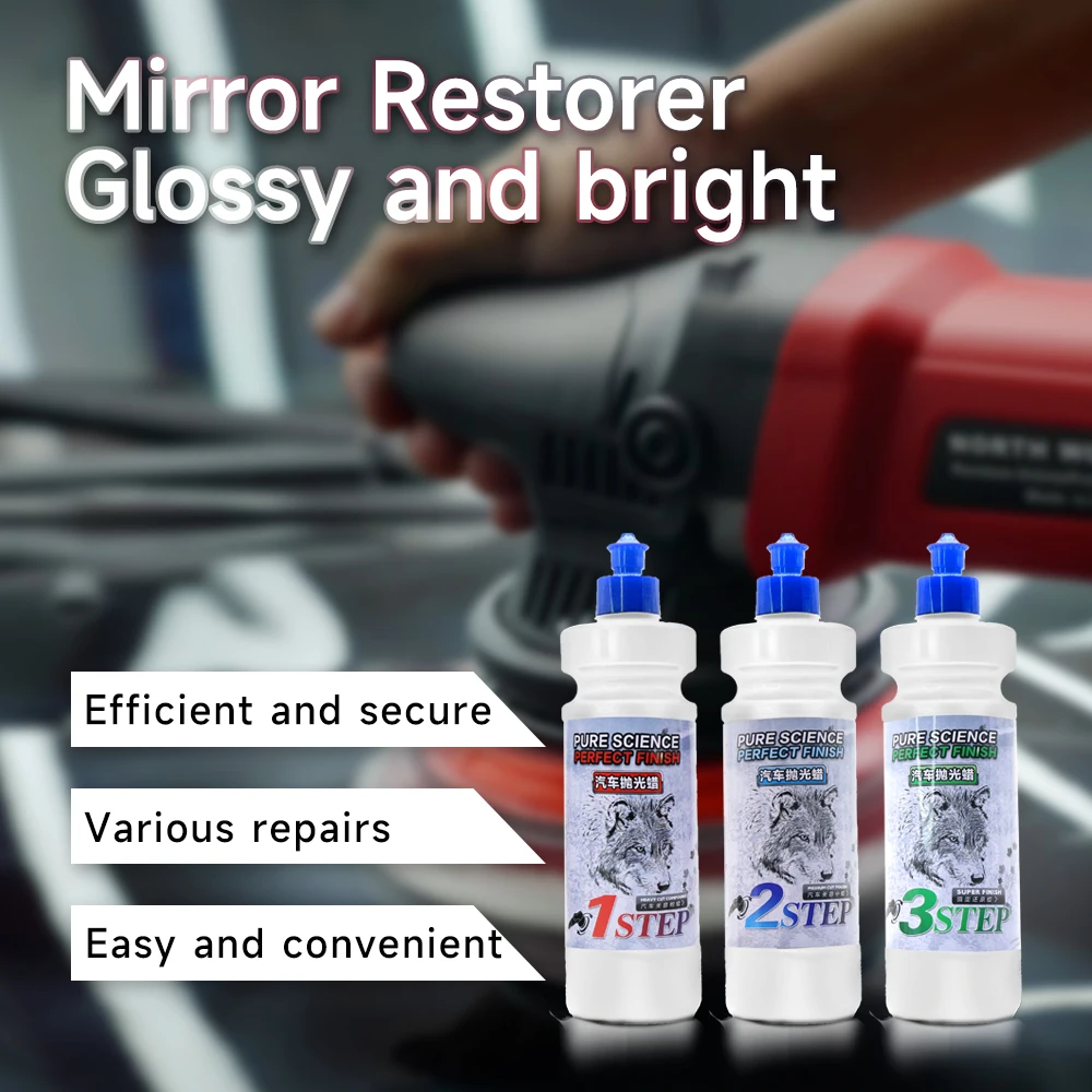 DETAILING Car Body Grinding Compound Paste Heavy/ Medium/Finish Cut Car Compound Liquid for Scratch Repair Agent Compound