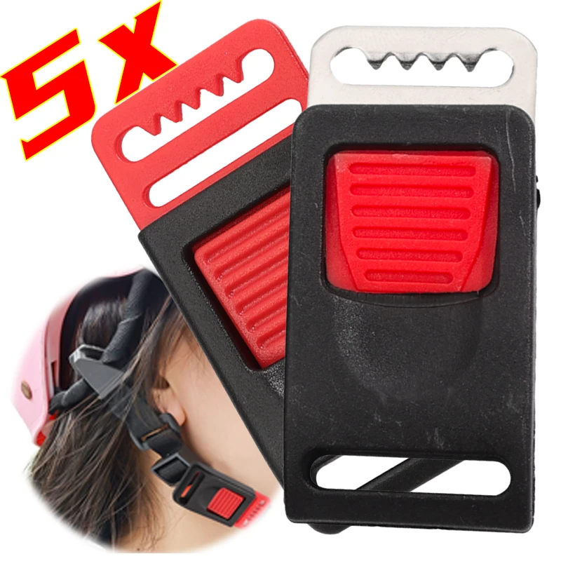 

Универсальный регулируемый пластиковый зажим, аксессуары для мотоциклов, застежка, безопасный защитный разъем, пряжка для защитного шлема для электрического скутера