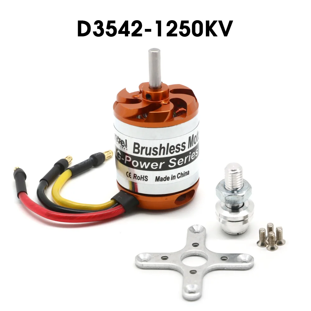 U-Angel-1988 Bürstenloser Motor 2-3S 4S 5S D2830 D2826 D3548 D3542 D3536 D3530 für RC Mini Multicopters Flugzeug Starrflügelflugzeuge 4