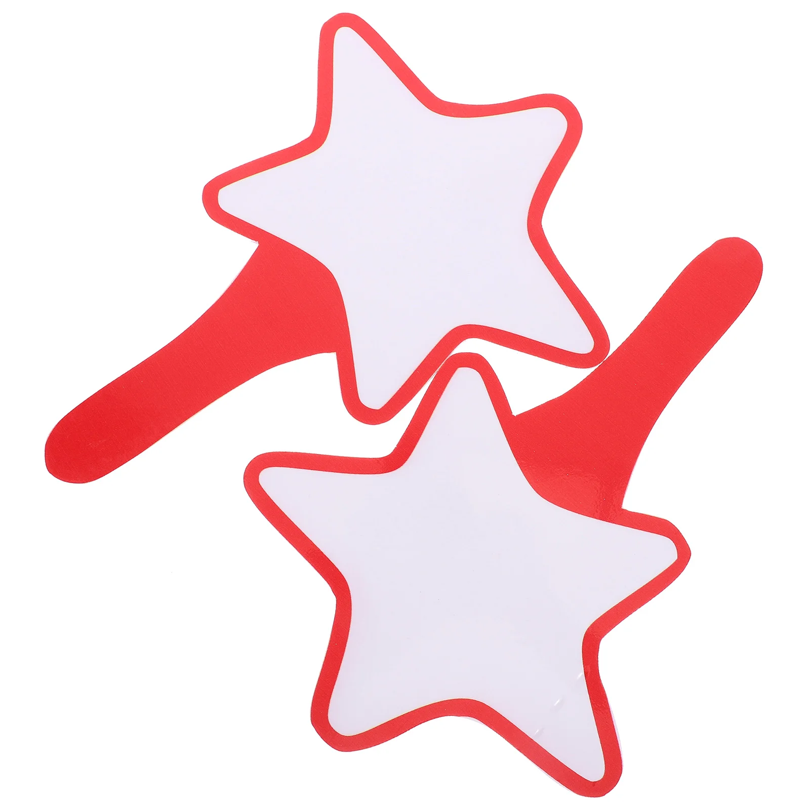 2 Pcs Handheld Score Board Paddle Whiteboard Practical Boards Erasable Scoreboard Dry Erase Reusable Writing