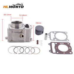 Motorcycle Cylinder Piston Ring Gasket Kit For Honda CH125 CH 125 CH150 CH 150 1983-1996 Elite 125 1984 52.4mm 57.4mm