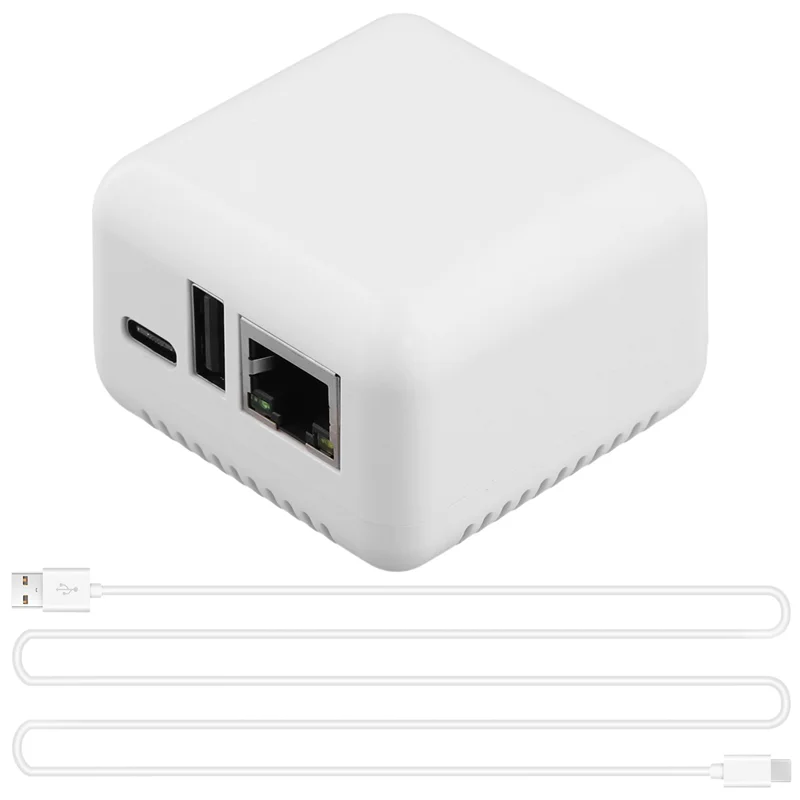 

AB15-P330 Мини-сервер печати USB 2.0 Кабельное соединение Легкая печать, Мини-сервер печати с облачной печатью NP330