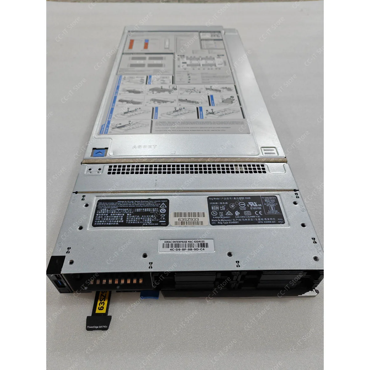 00Y7XY 0X8VC8 PWB XVRDF-A00 Blade Server Motherboard Mainboard For MX740c MX7000 Enclosure