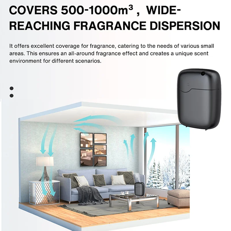 {best}NAMSTE Smart Aroma Diffuser Bluetooth Control With Screen Fragrance Diffuser Coverage 1000m³ Electric Essential Oils Diffu