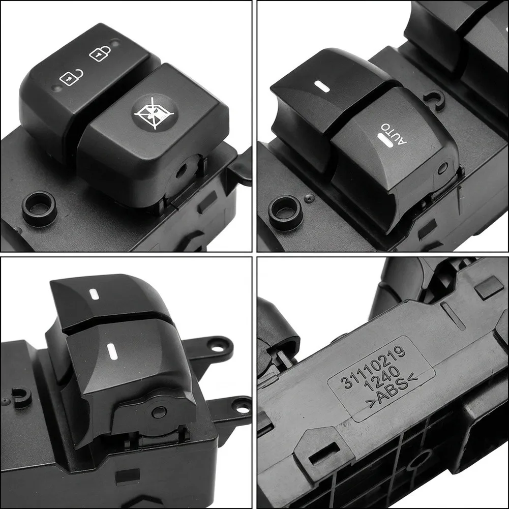 Precision Fit For Power Window Switch for Hyundai Elantra GT 2014-2016 For LHD Models Referencing 93571A5010 Standard