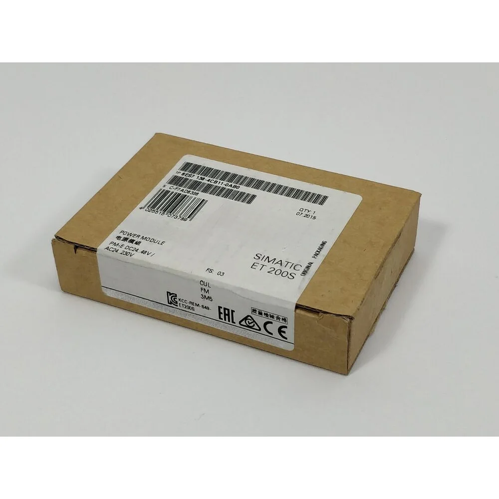 

Новый заводской запечатанный 6ES7138-4CB11-0AB0 SIMATIC DP PLC модуль