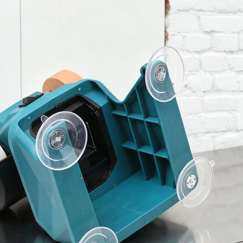 Mini Vertical Electric Bench Grinder Household Sharpener Polishing Machine Rust Removal Tool For Metal Knives Crafting
