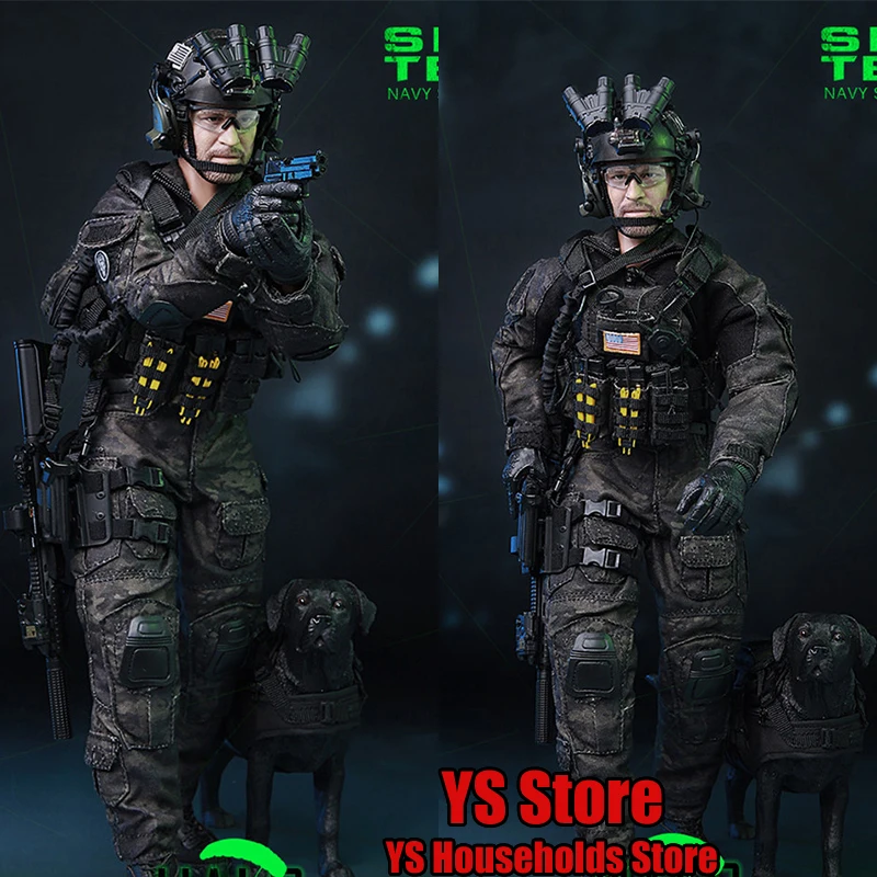 Minitimes Toys 1/6 Seal Team Navy Special Forces Night Jump Man Soldier M013 Action Figure 12