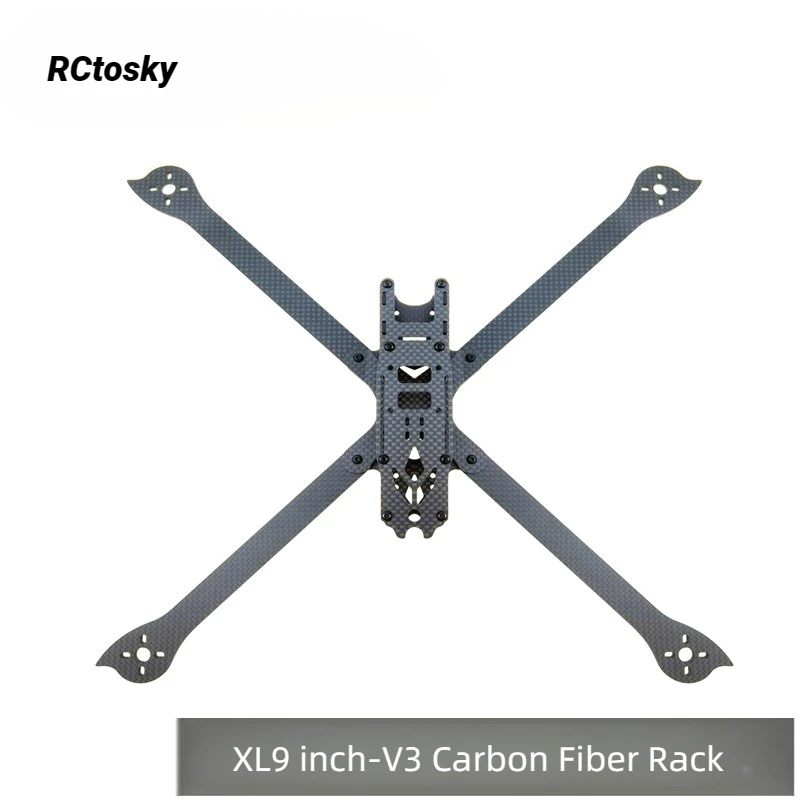 XL9 inch V3 Edition Crossover Machine Carbon Fiber Rack Drone FPV New Four Axis XL5/6/7/8/9 inch