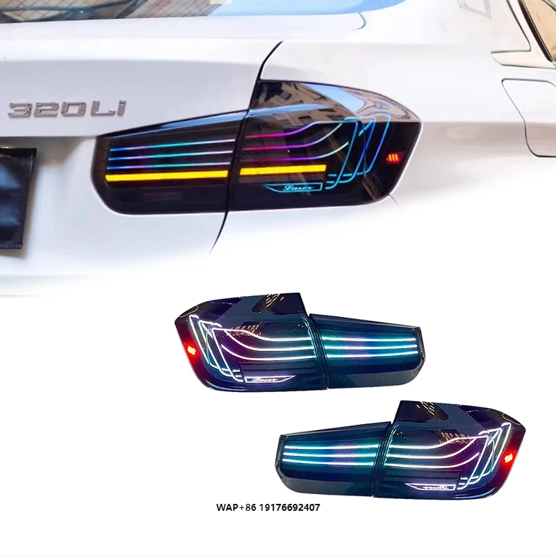 

FT Car Lights forBMW 3 Series F30 CSL RGB Taillights 2013-2018 LED Tail Lamp Dynamic Turn Signal Light Car Taillights Assembly
