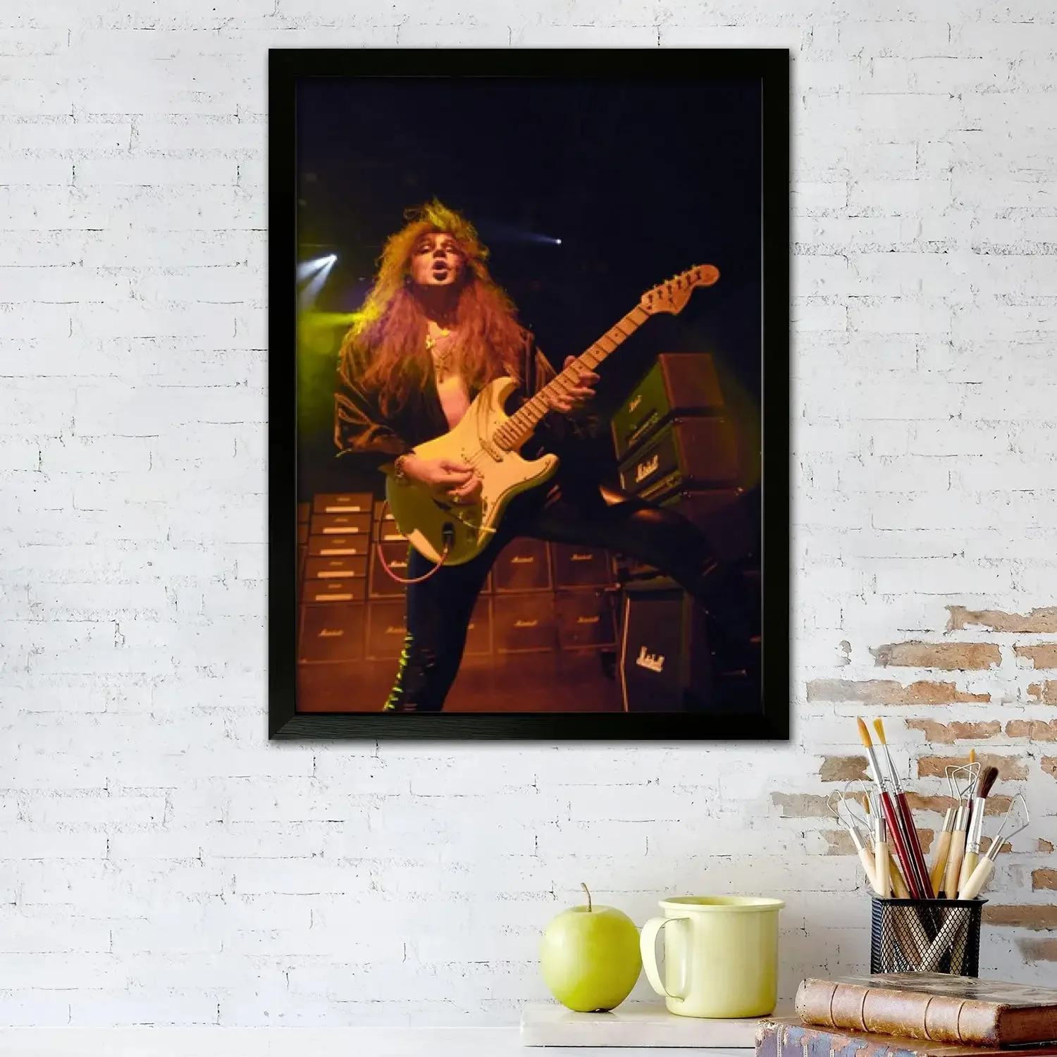 yngwie malmsteen  Canvas Art Poster and Wall Art, Picture Print, Modern Family, Bedroom Decor, Posters,Decorative painting