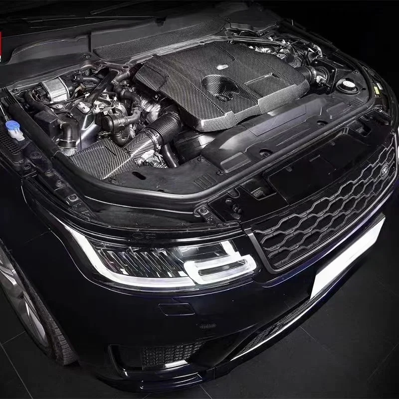 2020-Dry Prepreg Fiber Car Parts for Land Range Rover Action Sports for Discover 3.0T Street Version air Cold Intake Pipes