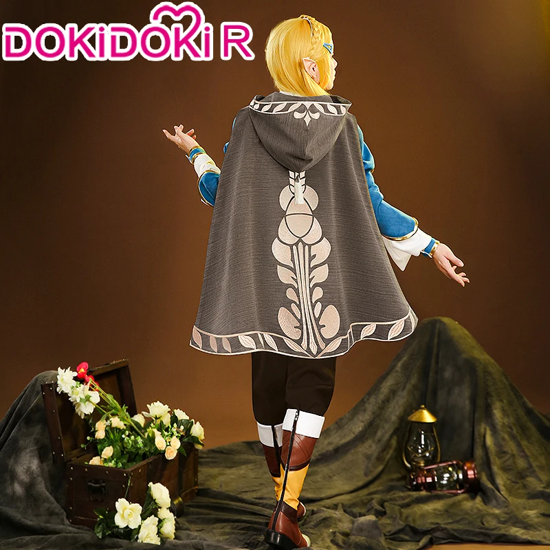 IN STOCK Princess Cosplay Game Costume【S-3XL】DokiDoki-R Cloak Linkk Cosplay Plus Size