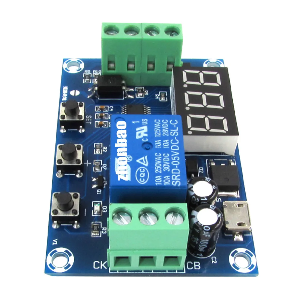 Module de retard de commande numérique XH-M610, 5 modes de déclenchement, module de sortie de retard de commande numérique