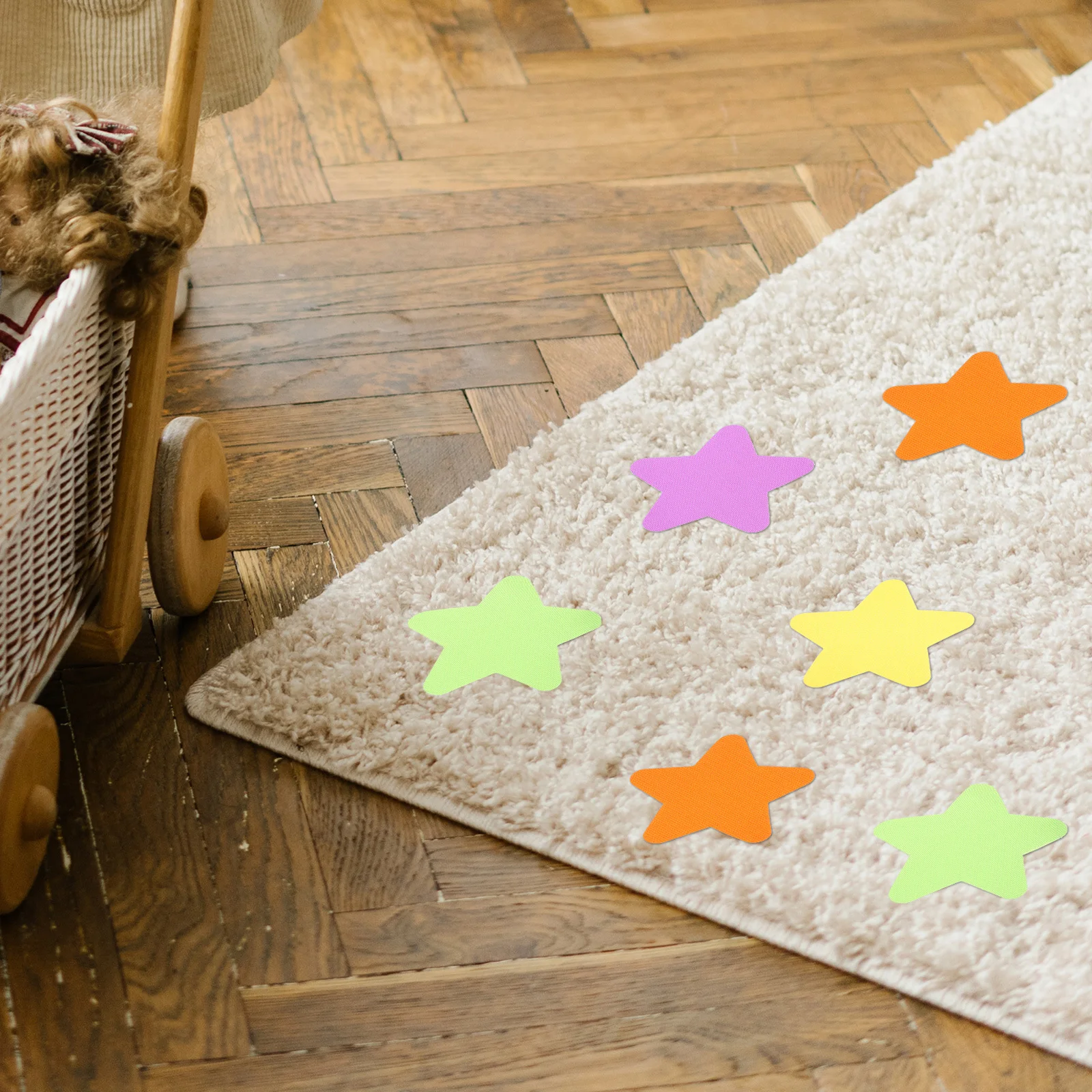 

30 Pcs Stickers for Classroom Floor Marker Carpet Spot Markers Star Spots Sitting