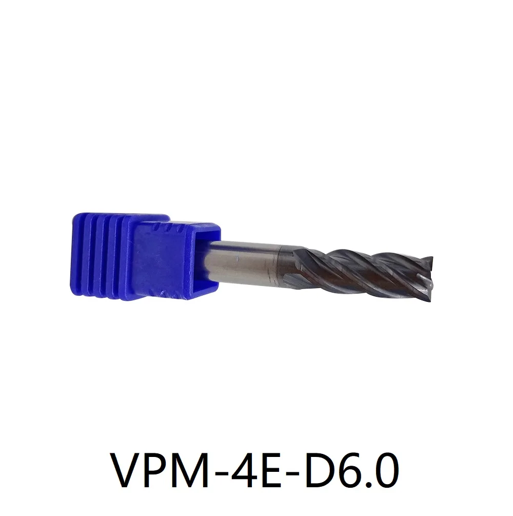 

ZCC CNC твердая Концевая фреза VPM-4E-D6.0 VPM-4E-D5.0 VPM-4E-D4.0 VPM-4E-D3.0