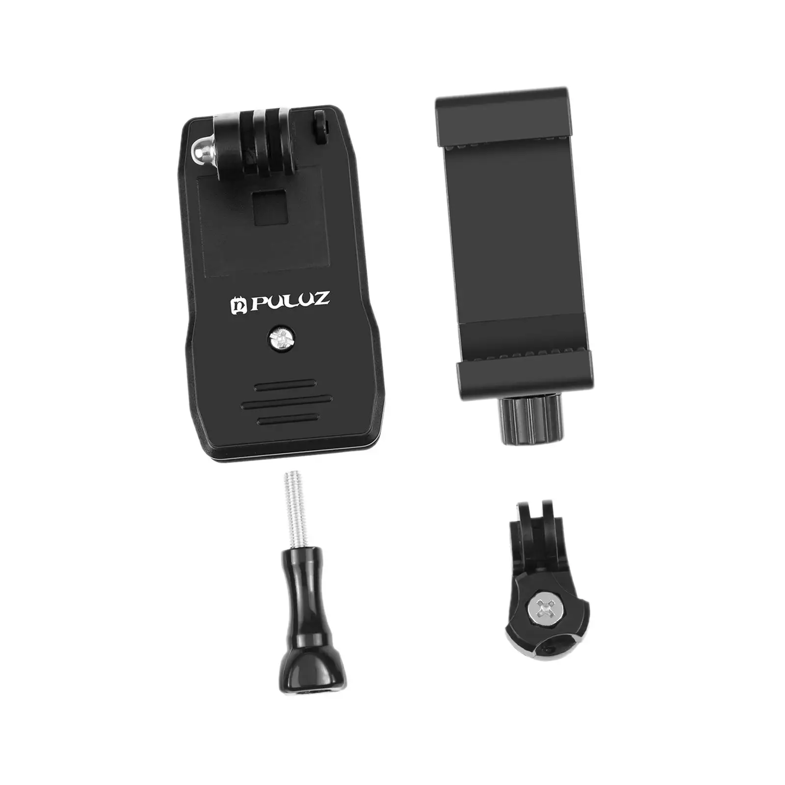 Backpack Clip, Fast Release Clamp Anti Slide Camera Holder 360 Rotation