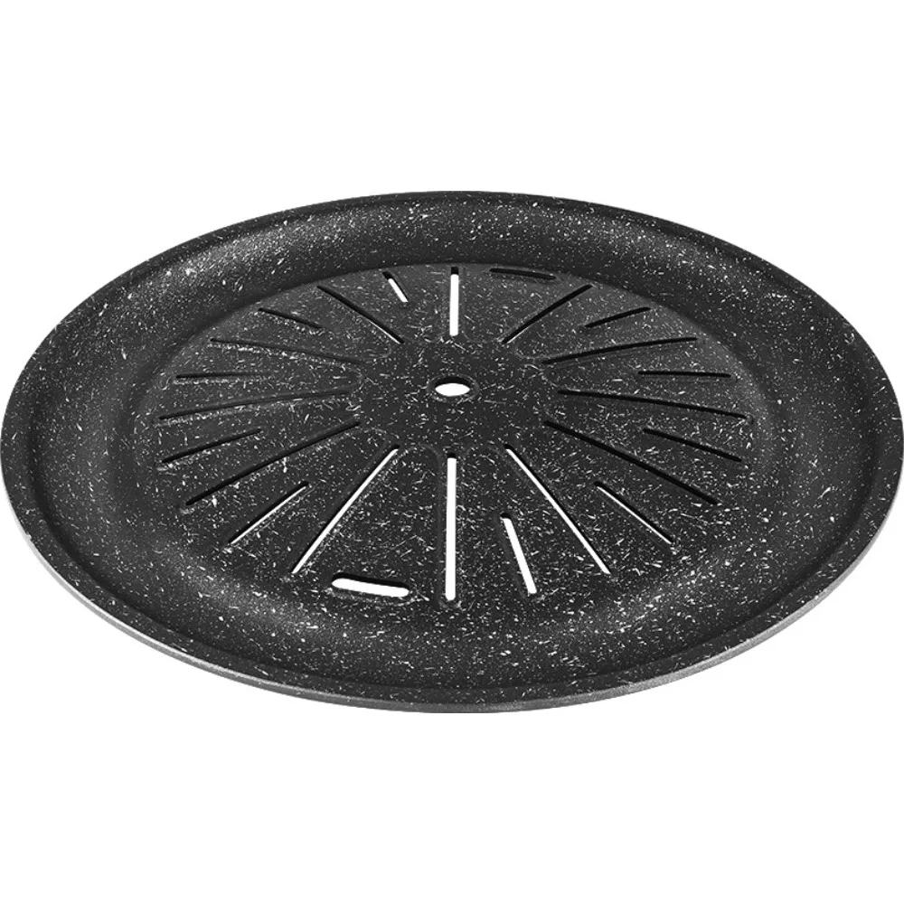 

KOSUN Алюминиевая сковорода-гриль для барбекю, многофункциональная круглая сковорода-гриль с антипригарным покрытием для угольного гриля, идеально подходит для кемпинга, гриля на открытом воздухе