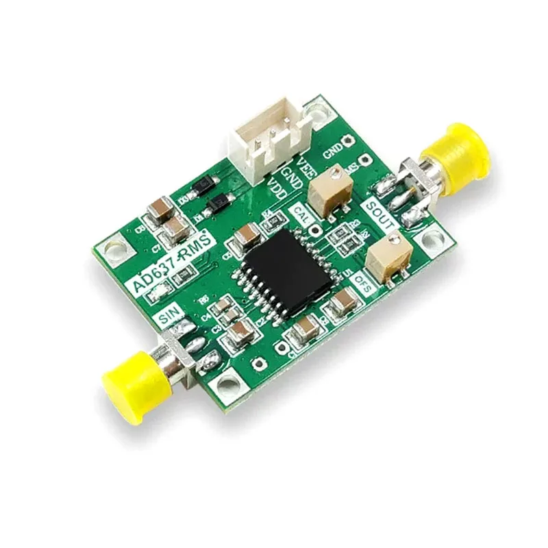 AD637 Module V2.0 True RMS Detection with Peak Voltage Measurement, Peak Detector Data Acquisition Board LF-8MHz 60dB
