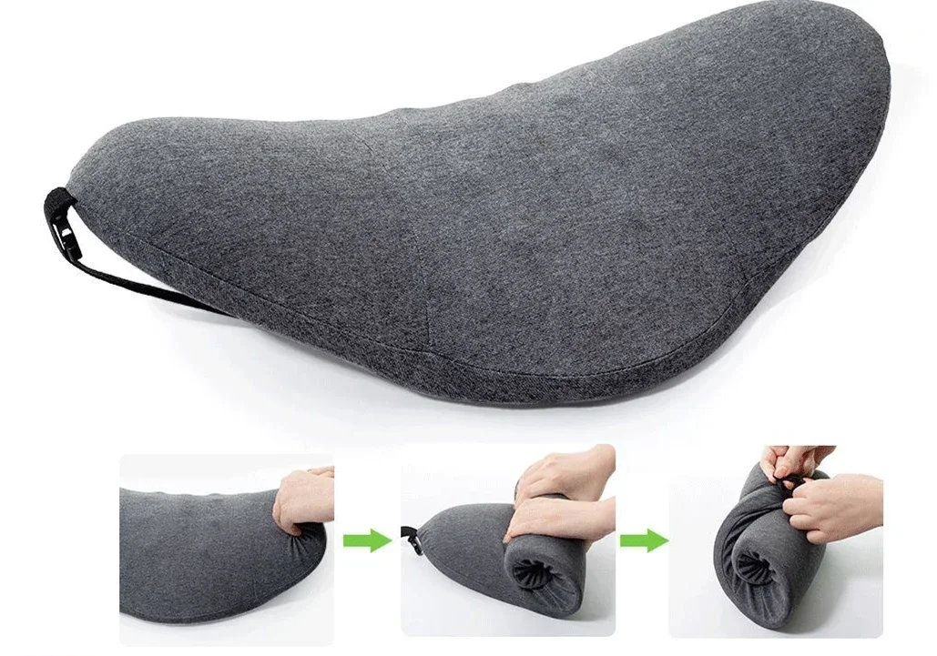 Custom Logo Velvet Cotton Memory Foam  Pillow Folded and Removable Cushion for Pregnant Women Sleeping for Hotels