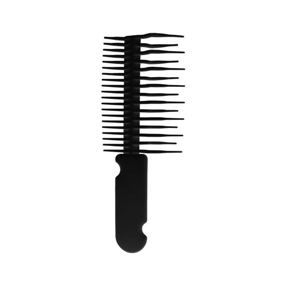 Hair Styling Tool Wide Tooth Anti-knotting Wet Brush Black Large Hair Brush Non-Damaging Detangling Hair Comb Salon