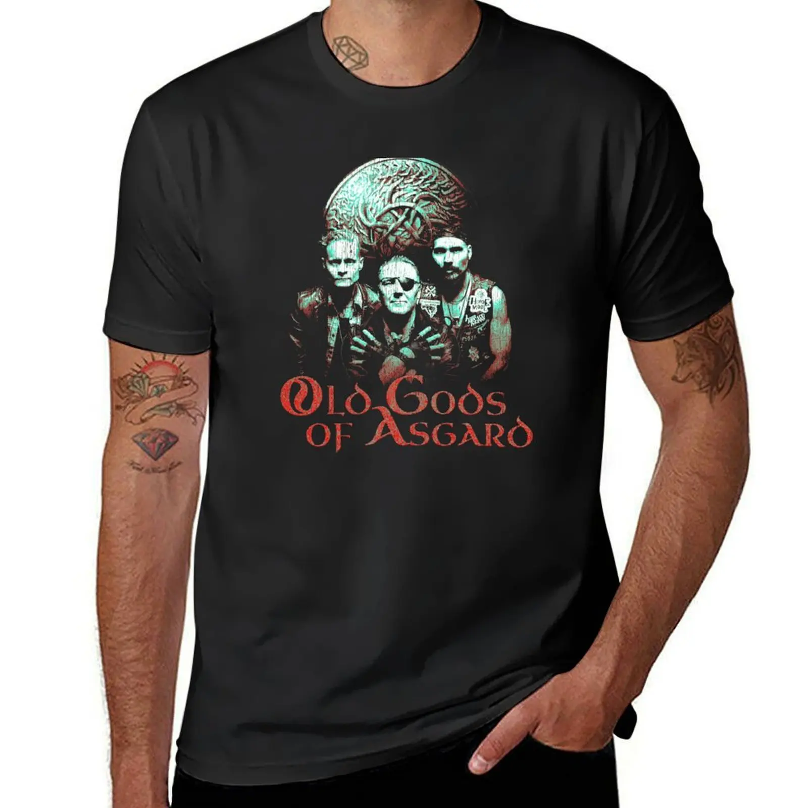 HERALD OF DARKNESS T-Shirt graphics summer clothes Short sleeve tee mens big and tall t shirts