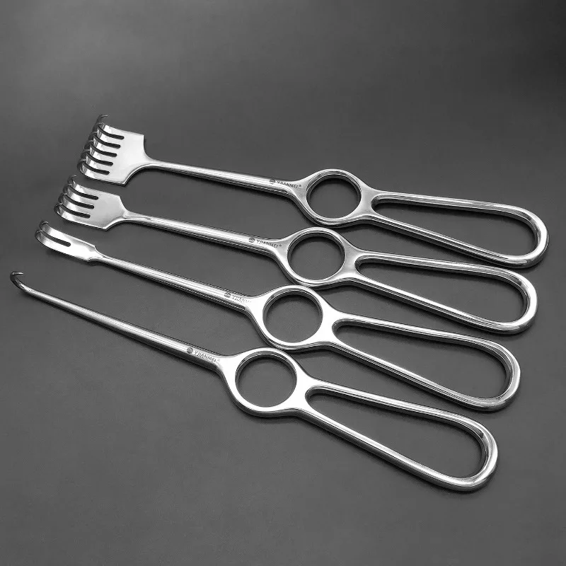1PC Stainless Steel Skin Pull Hook Medical Muscle Pulling Hooks Soft Tissue Retractor Wound Pulling Hooks