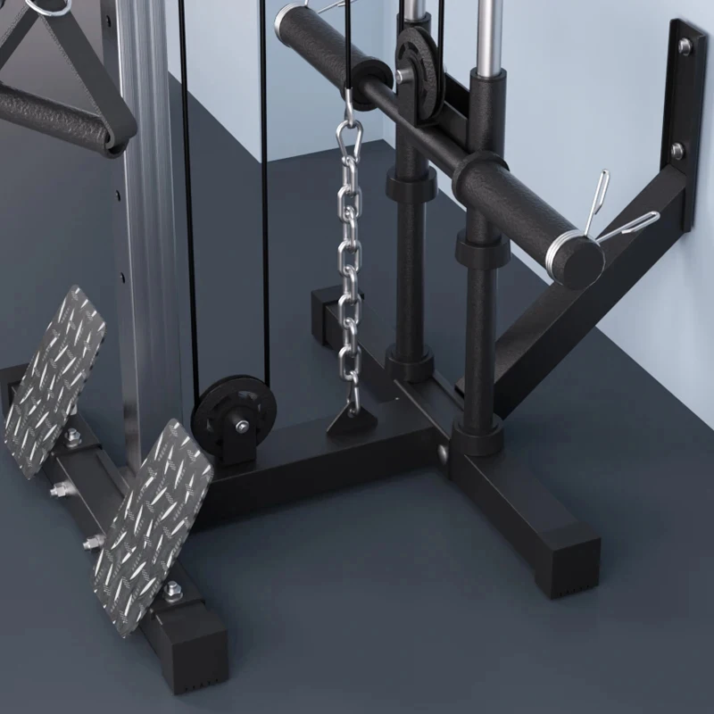Home Gym Equipment Multi-Function Wall-Mounted Fly High Lat Pulldown hine Muscle Shaping System Pulley
