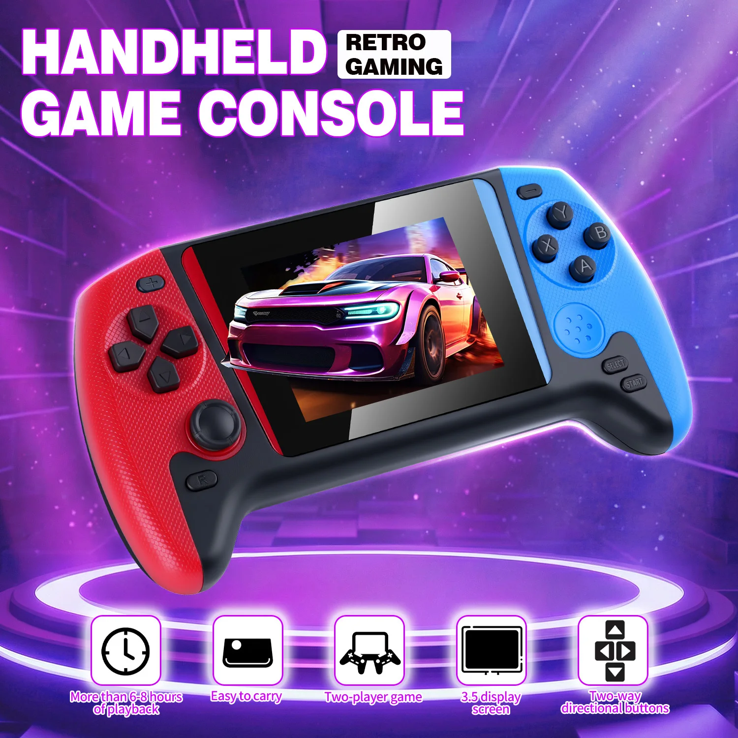 Gaming Console Under 500 - Ретро-игровая консоль, высокое качество изображения с