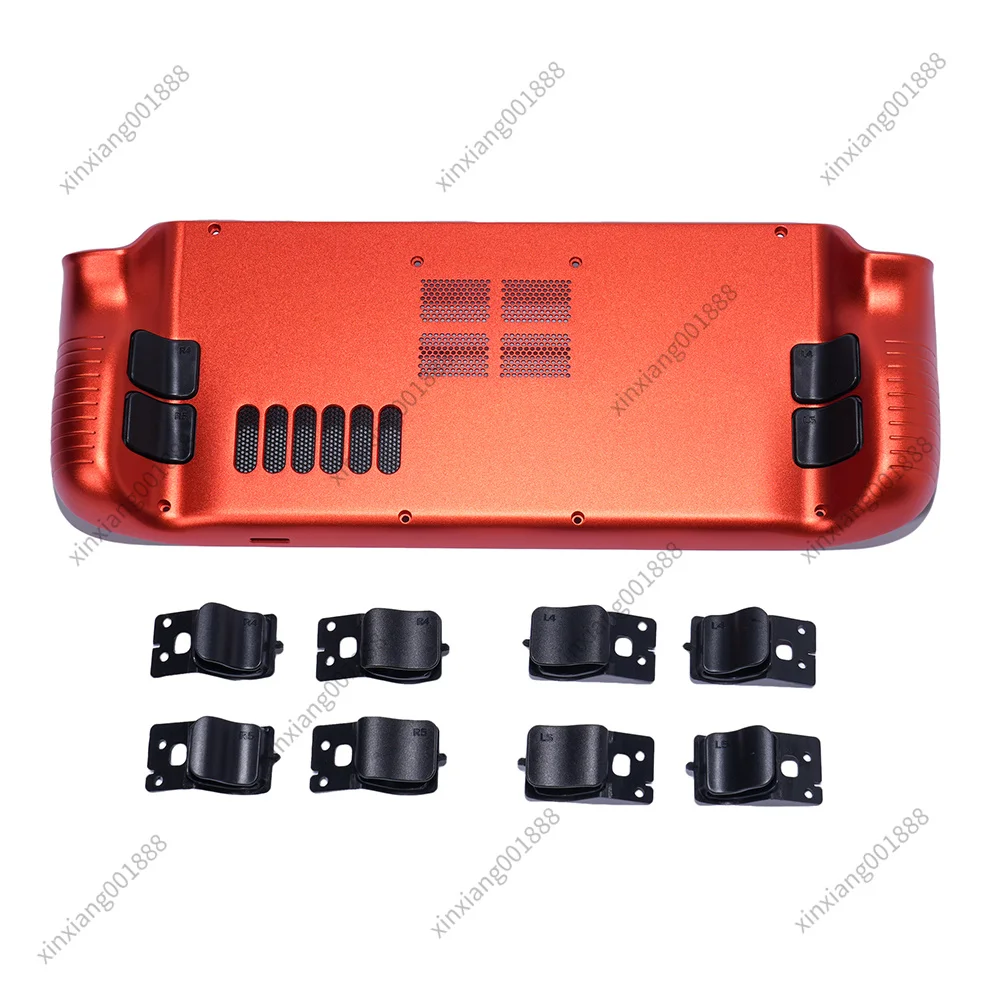 For Steam Deck OLED Cooling Backplate Replacement Shell Transparent Heat Dissipation Mod Case DIY Accessories