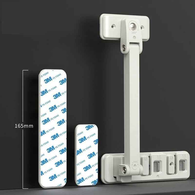 Adjustable Home Baby Safety Lock Buckle Children Windows Limit Holder Sliding Door Locks Anti-Falling Kids Security Protection