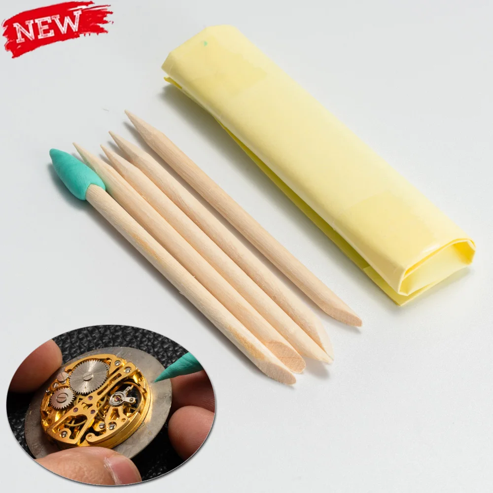 【セール中】時計のムーブメントのクリーニング粘土時計のクリーニングゴムパテクリーナー腕時計の汚染除去修復ツール時計屋のアクセサリーキット