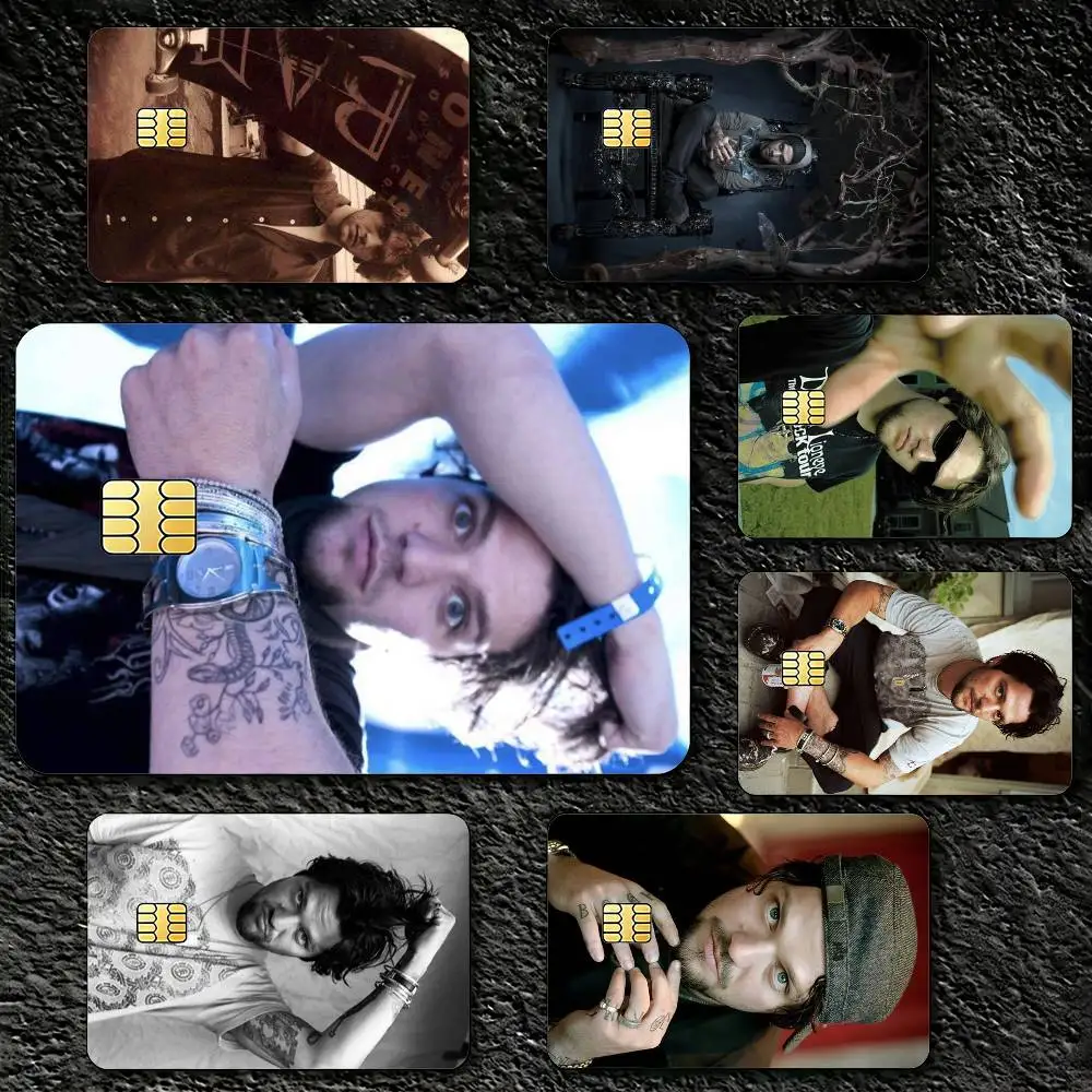 B-Bam M-Margera Decorative Waterproof Film Skin Cover Credit Card Stickers Debit Front Bank Bus Pass