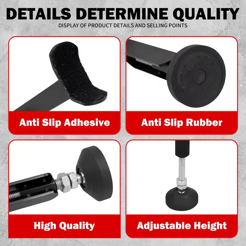 Motorcycle Labor Saving Wheel Stand Kickstand Universal Wheel Lifter Side Support Stand Swingarm Lift Frame For Harley For Honda - Image 6